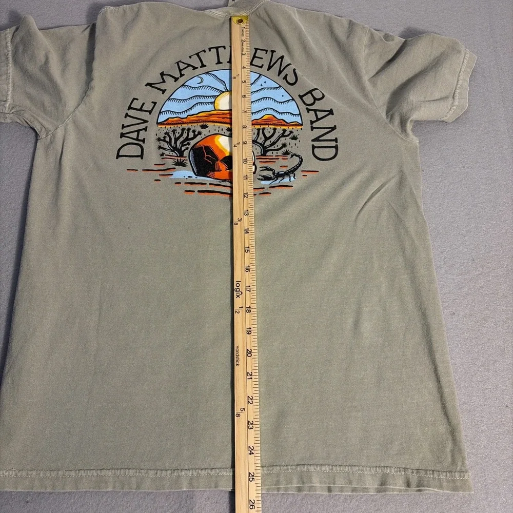 Dave Matthew's Band Desert Skull T Shirt Adult M Rock Band Skull